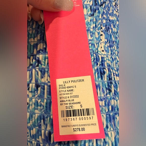 Lilly Pulitzer Two Piece Aston Maxi Set - Picture 10 of 10